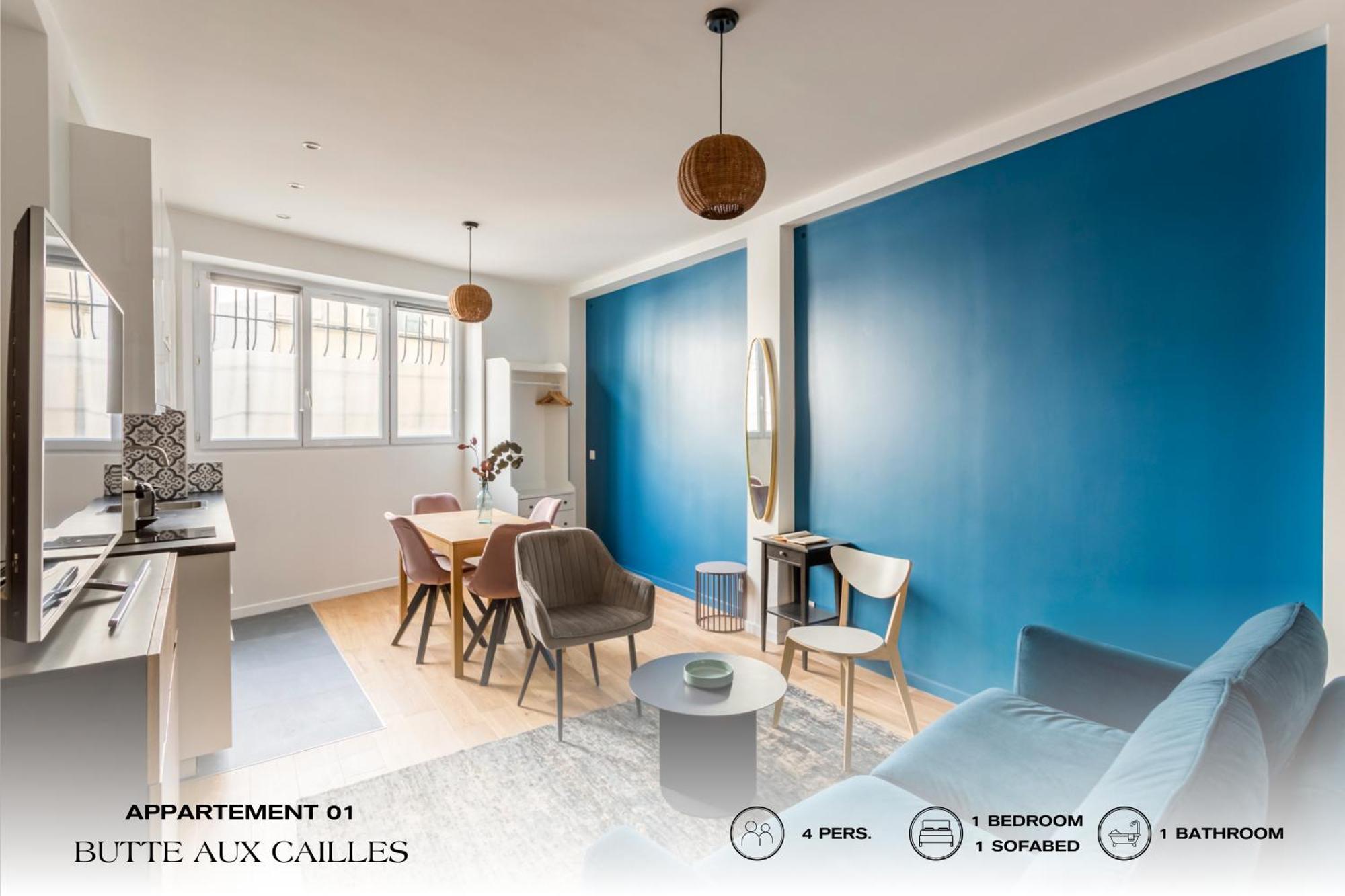 Beauquartier - Butte Aux Cailles I Daire Paris Dış mekan fotoğraf